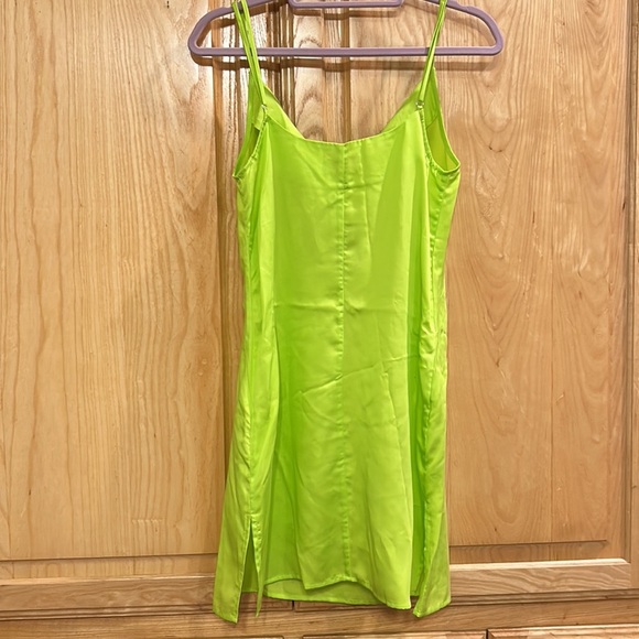 Ettitude Lime Green Bamboo Slip Dress - Picture 7 of 9